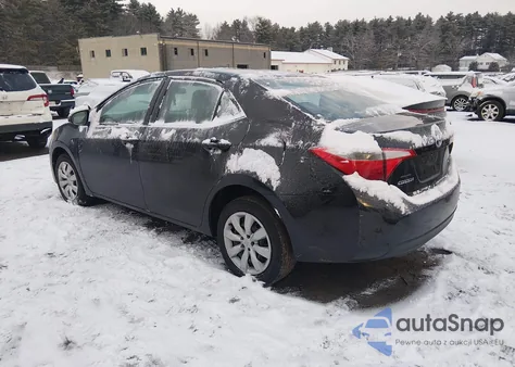 2015 Toyota Corolla Le from USA, damaged, VIN 2T1BURHE7FC359829